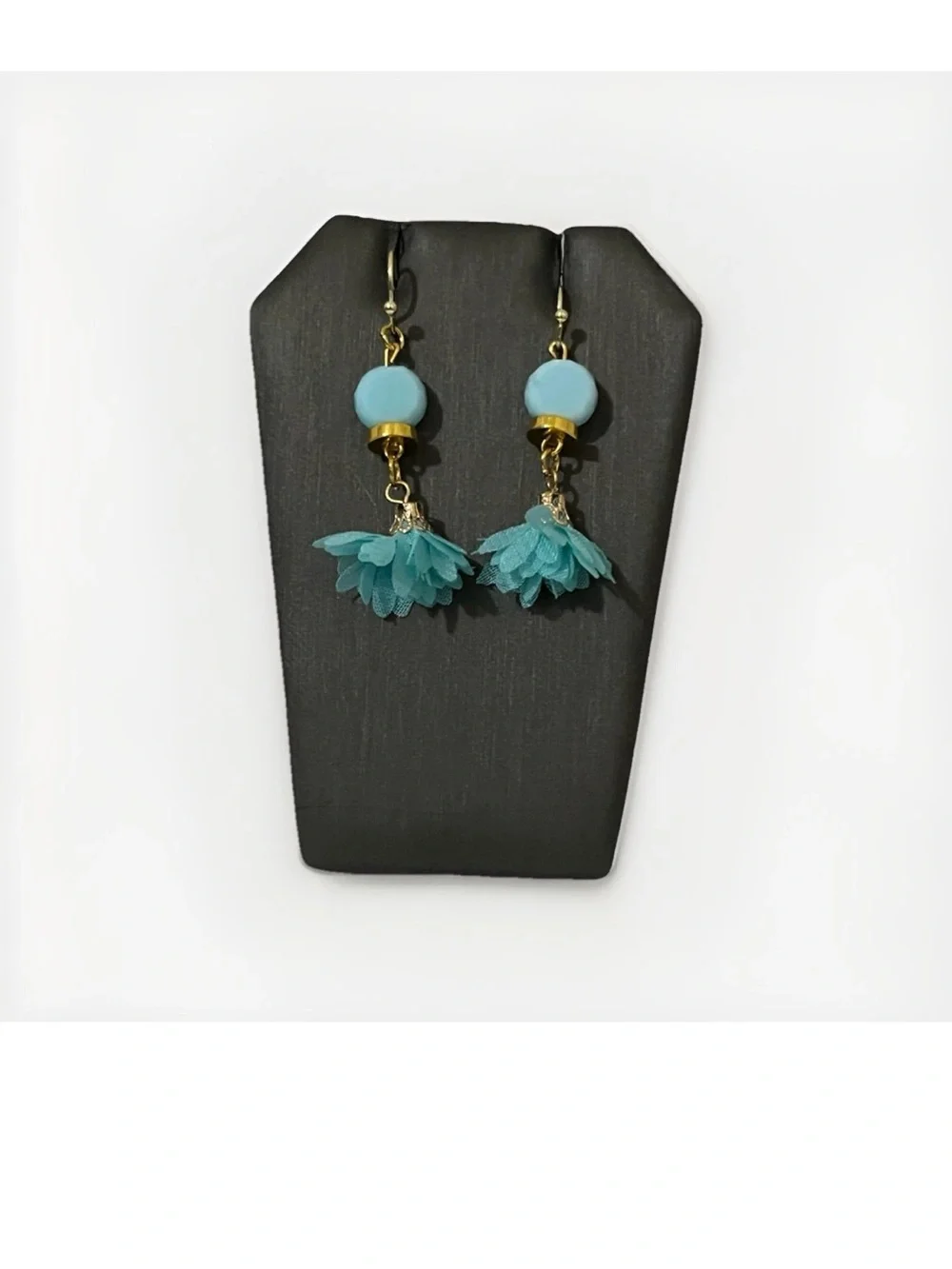 Hand Crafted these turquoise